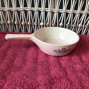 2 vintage collectables Campbells soup mug,coringware mini pan